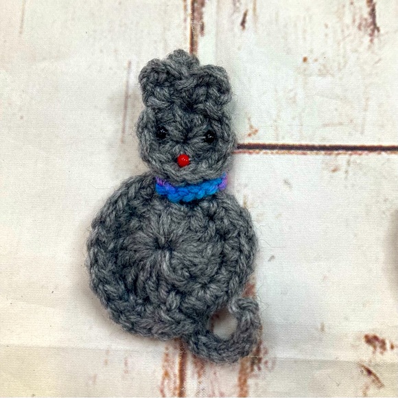 Hand Knit Halloween Ornaments Decorations - Picture 5 of 10